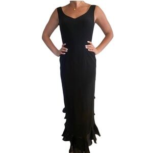 Jovani Black Gown with Shawl